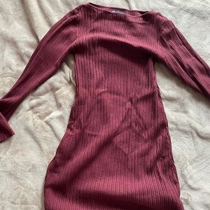 ASOS Midi Sweater Dress with split